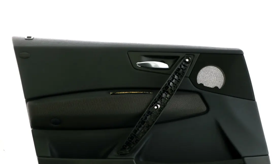 Front Left N/S Door Card Lining Trim Cloth Anthracite to BMW X3 Series E83 1 with Part number 3415821 BMW X3 Series E83 1 Front Left N/S Door Card Lining Trim Cloth Anthracite - SKU 3415821-1 - Part number 3415821