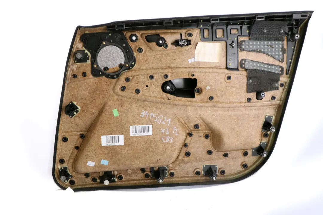 Delantero Izquierdo Forro Tarjeta Puerta Tela Antracita para BMW X3 E83 con número de pieza 3415821 BMW X3 E83 Delantero Izquierdo Forro Tarjeta Puerta Tela Antracita - SKU 3415821 - Número de pieza 3415821