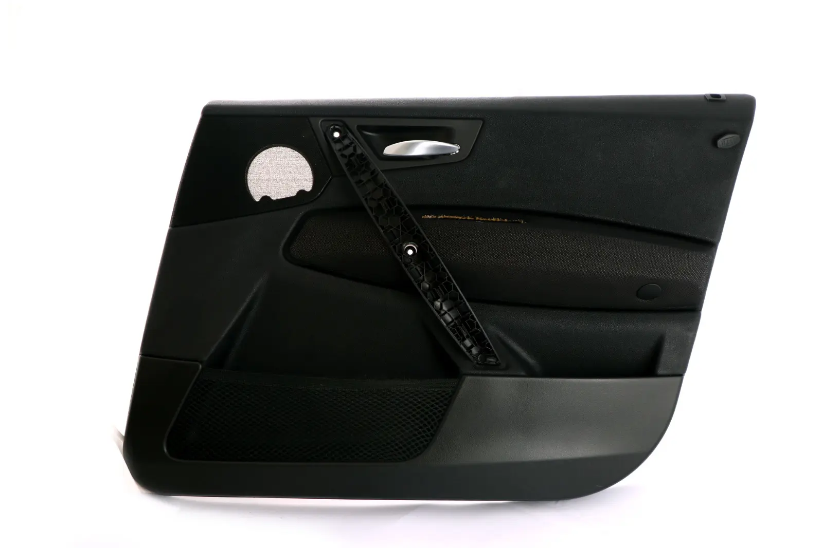 BMW X3 E83 Anteriore Destra Scheda Porta Fodera Tessuto Nero