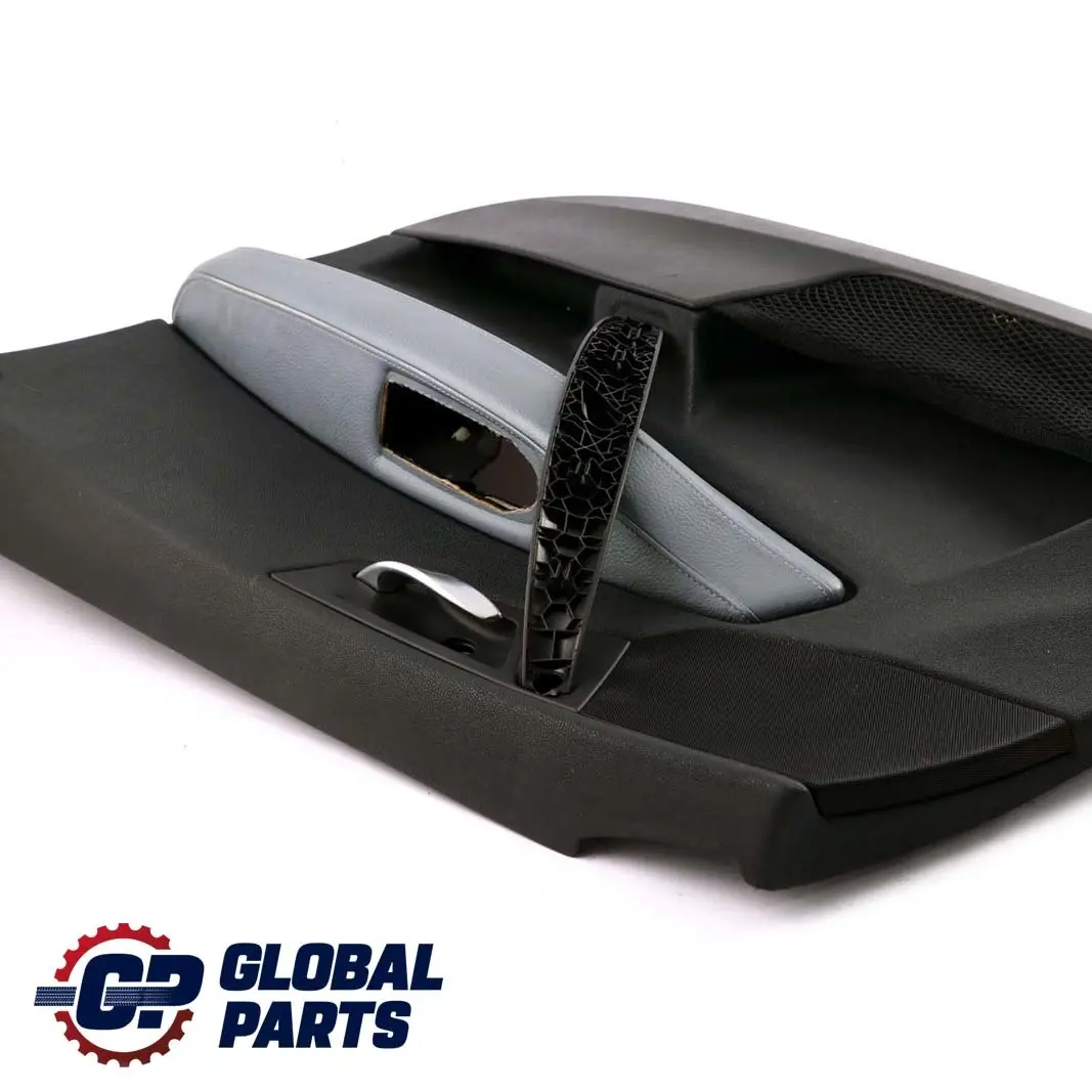Front Right O/S Door Card Lining Leather Ambiente Grey Blue to BMW X3 Series E83 with Part number 3415834 BMW X3 Series E83 Front Right O/S Door Card Lining Leather Ambiente Grey Blue - SKU 3415834 - Part number 3415834