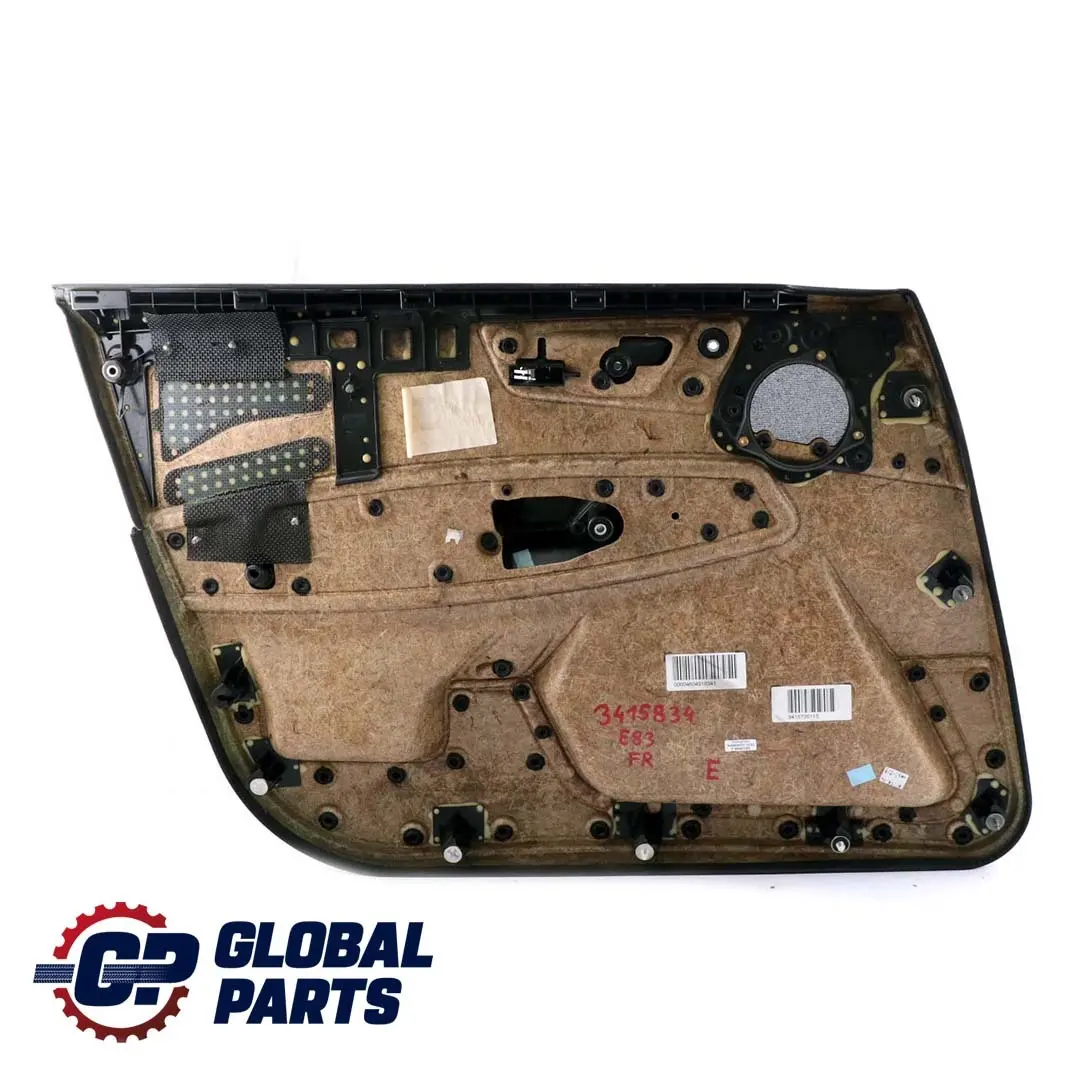 BMW X3 Reihe E83 Türverkleidung Leder Vorn Rechts Ambiente Grau Blau - SKU 3415834 - Teilenummer 3415834