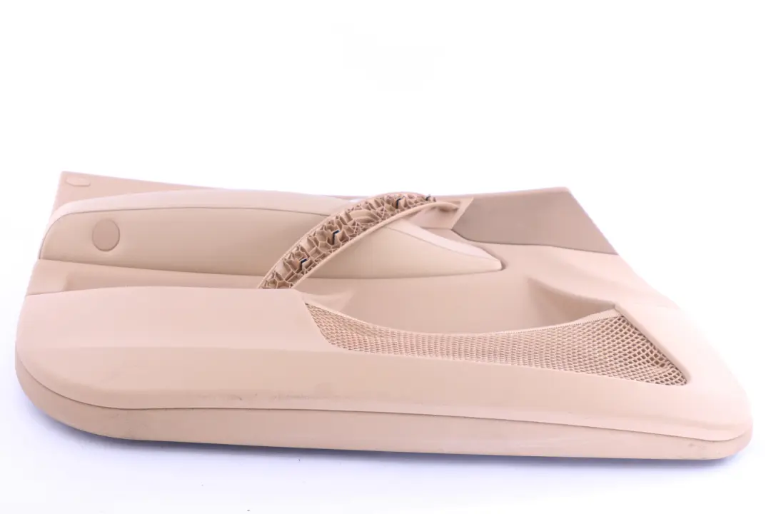 BMW X3 Series E83 Front Left N/S Door Card Lining Leather Sandbeige Beige - SKU 3415835 - Part number 3415835