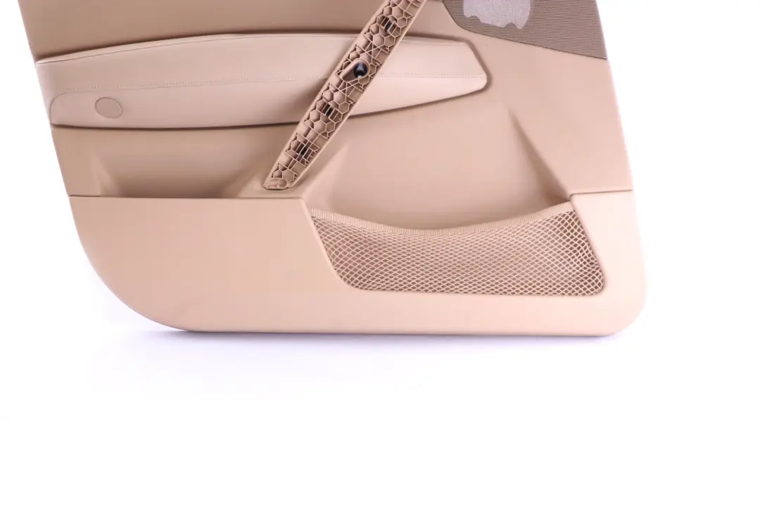 Front Left N/S Door Card Lining Leather Sandbeige Beige to BMW X3 Series E83 with Part number 3415835 BMW X3 Series E83 Front Left N/S Door Card Lining Leather Sandbeige Beige - SKU 3415835 - Part number 3415835