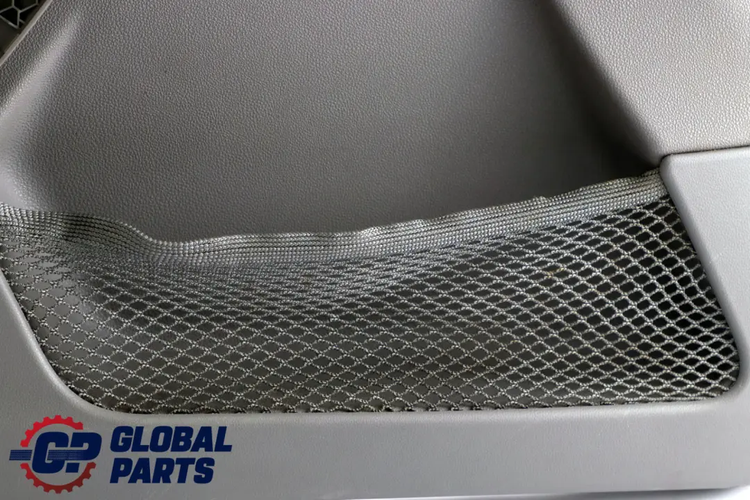 BMW X3 Series E83 Front Left N/S Door Card Lining Leather Ambiente Grau Grey - SKU 3415837 - Part number 3415837