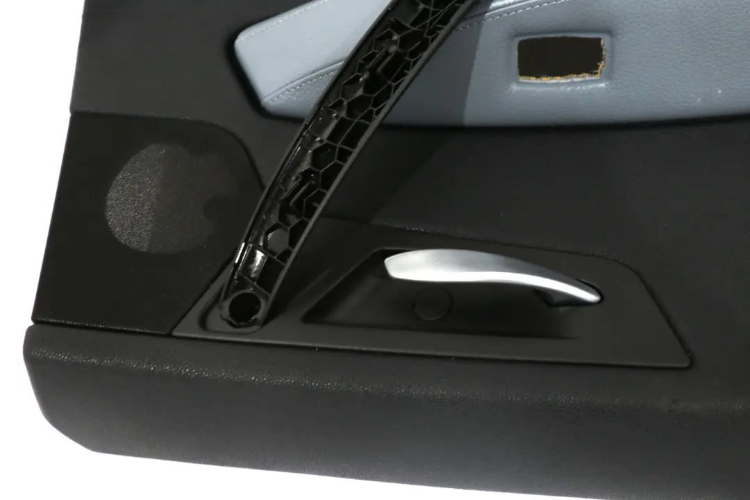 BMW X3 E83 Posteriore Sinistro Porta Pannello Pelle Nero Grigio Blu - SKU 3415901 - Numero di parte 3415901