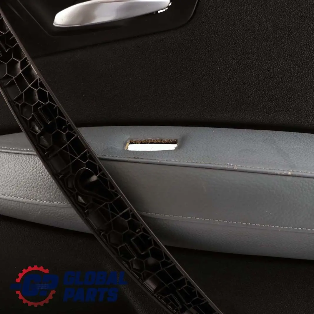 Right O/S Door Card Lining Leather Black Grey Blue to BMW X3 Series E83 1 Rear with Part number 3415902 BMW X3 Series E83 1 Rear Right O/S Door Card Lining Leather Black Grey Blue - SKU 3415902-1 - Part number 3415902