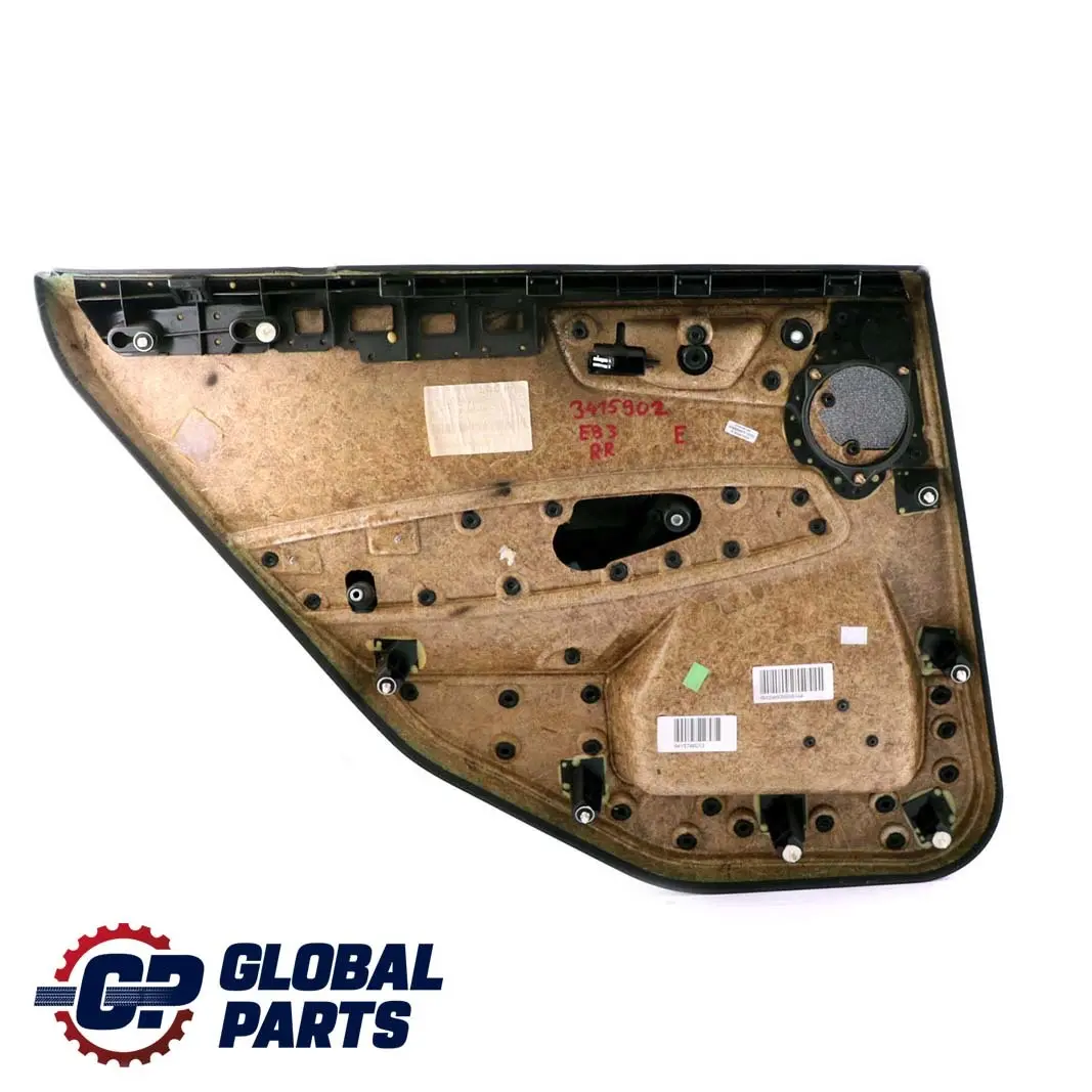 Trasera Derecha O / S Tarjeta De Puerta Forro Cuero Negro Gris Azul para BMW E83 1 con número de pieza 3415902 BMW E83 1 Trasera Derecha O / S Tarjeta De Puerta Forro Cuero Negro Gris Azul - SKU 3415902-1 - Número de pieza 3415902