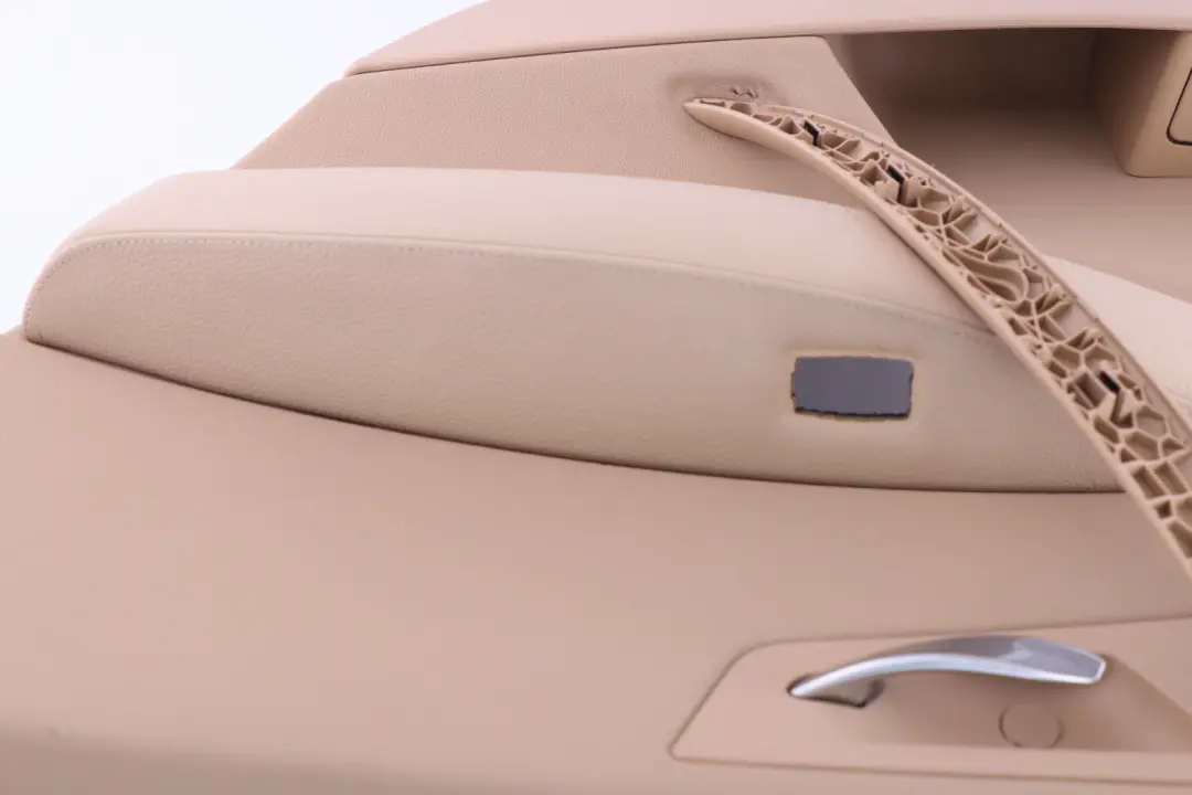 BMW X3 Series E83 Rear Right O/S Door Card Lining Leather Sandbeige Beige - SKU 3415904 - Part number 3415904