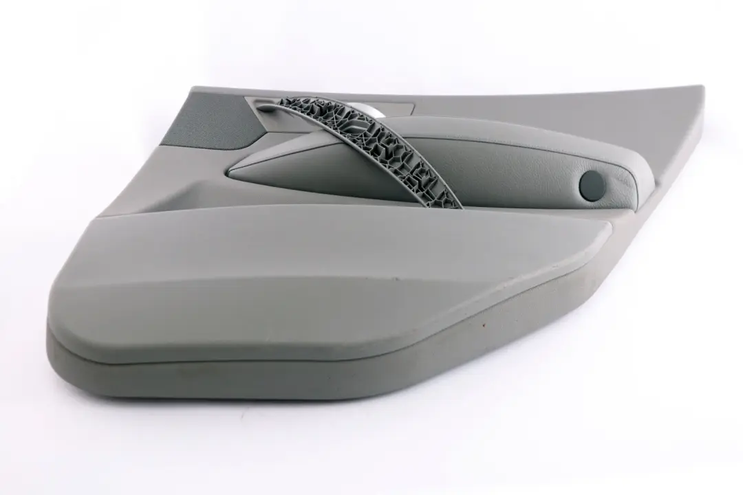 Right O/S Door Card Lining Leather Ambiente Grau Grey to BMW X3 Series E83 Rear with Part number 3415906 BMW X3 Series E83 Rear Right O/S Door Card Lining Leather Ambiente Grau Grey - SKU 3415906 - Part number 3415906