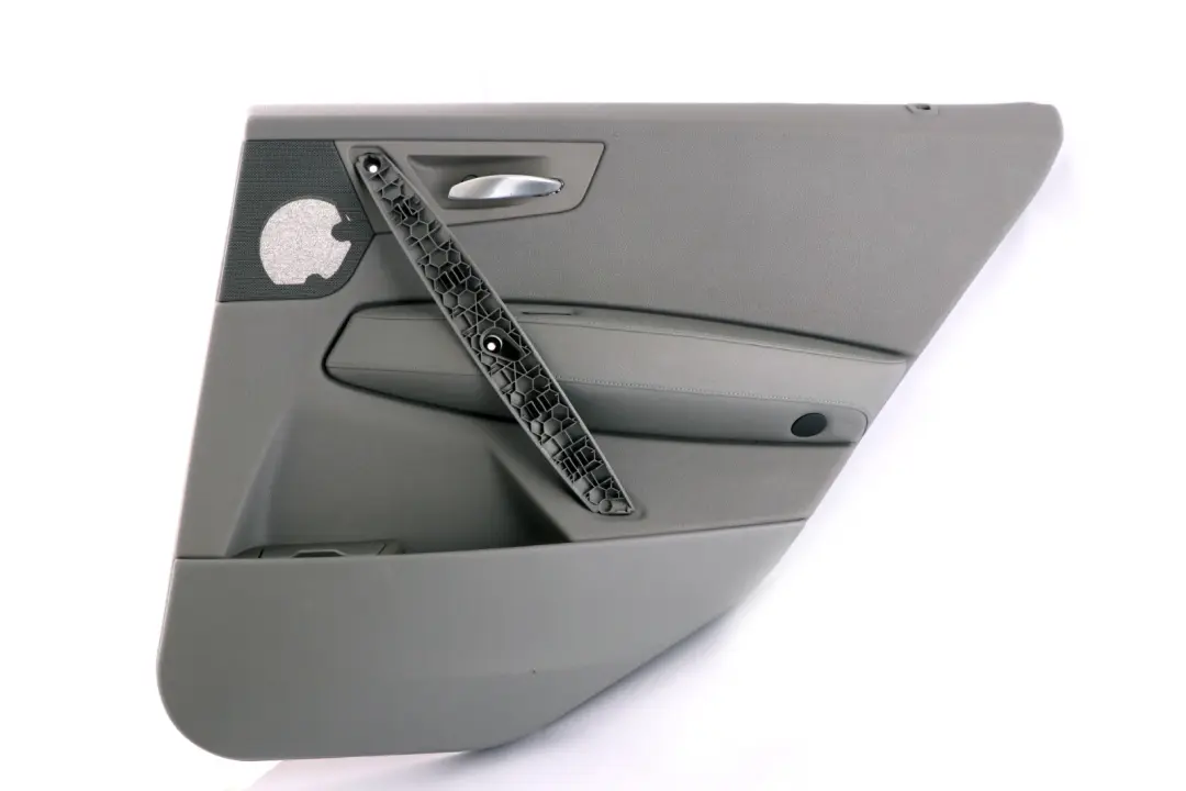 Right O/S Door Card Lining Leather Ambiente Grau Grey to BMW X3 Series E83 Rear with Part number 3415906 BMW X3 Series E83 Rear Right O/S Door Card Lining Leather Ambiente Grau Grey - SKU 3415906 - Part number 3415906
