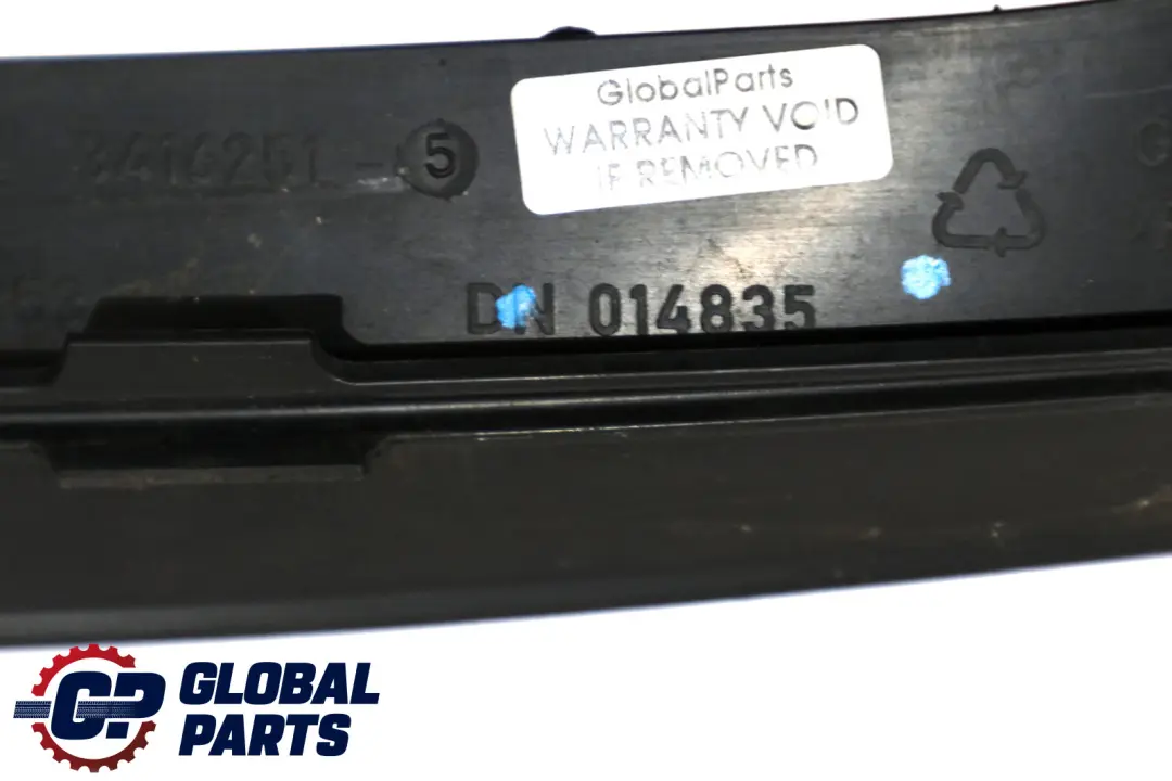BMW X3 Series E83 LCI Rear Bumper Loading Sill Cover Black - SKU 3416251 - Part number 3416251
