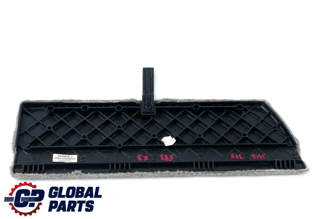 Boot Trunk Lid Left Floor Flap N/S Grey to BMW X3 Series E83 Rear with Part number 3404369 BMW X3 Series E83 Rear Boot Trunk Lid Left Floor Flap N/S Grey - SKU 3416375 - Part number 3404369