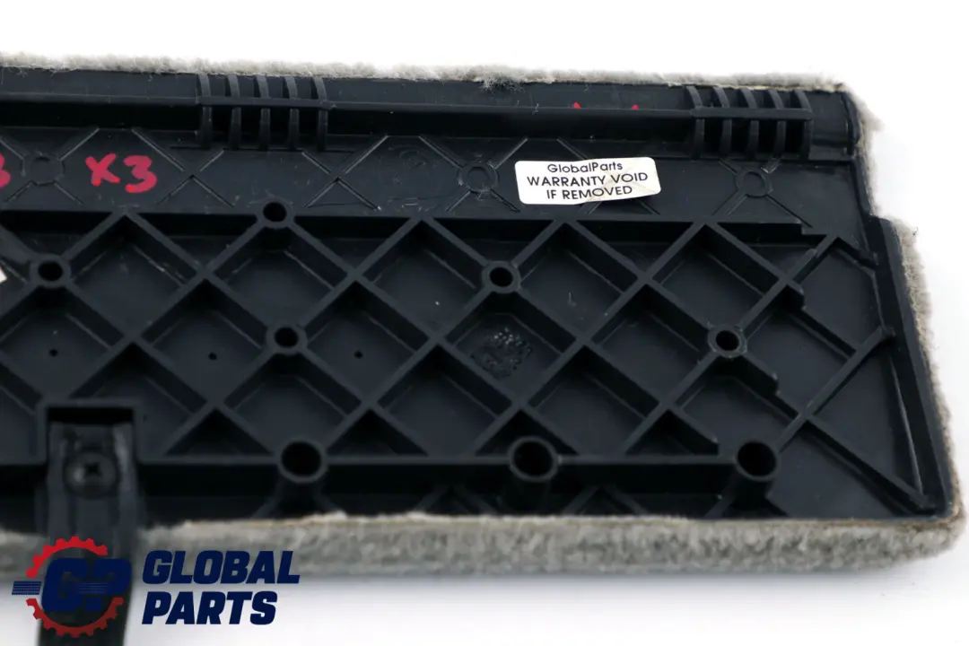 BMW X3 Series E83 Rear Boot Trunk Lid Left Floor Flap N/S Grey - SKU 3416375 - Part number 3404369