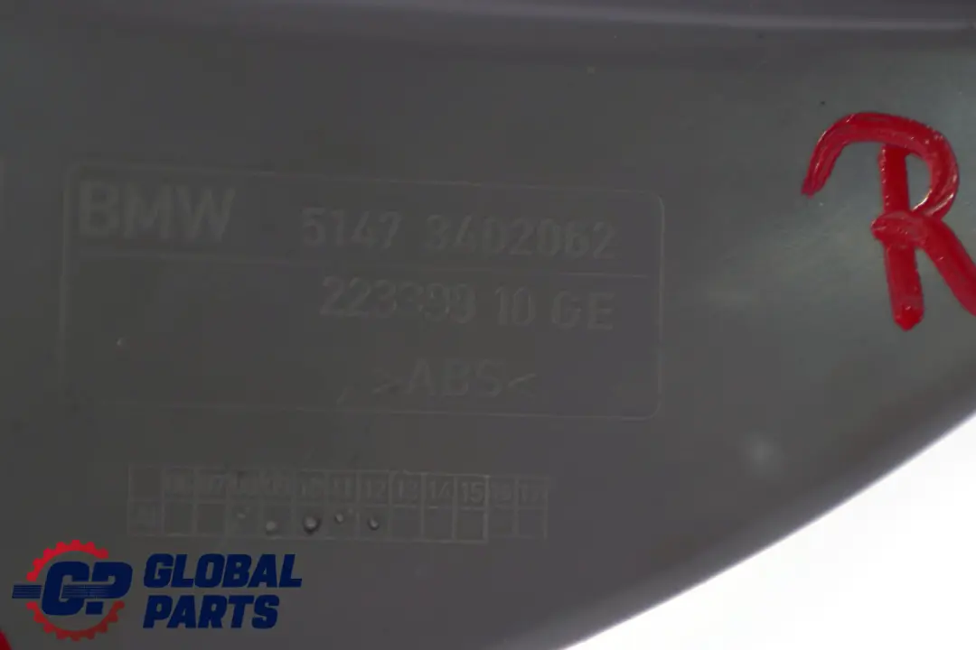 BMW X3 er E83 Abdeckleiste Einstieg Hinten Rechts Grau 3402062 - SKU 3416380 - Teilenummer 3416380