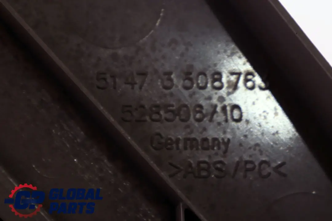 BMW X3 E83 Kratka Osłona Bagażnika Lewa - SKU 3416393 - Numer Części 3508763