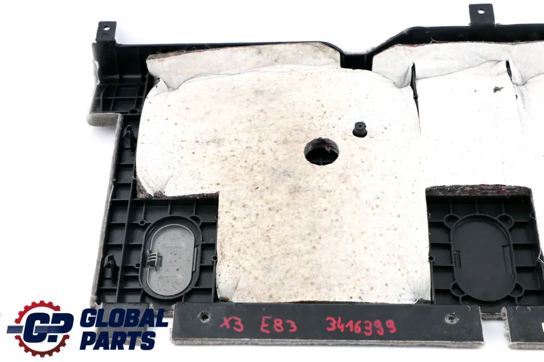 Front Section Boot Floor Carpet Trunk Liner Grey to BMW X3 Series E83 with Part number 7049043 BMW X3 Series E83 Front Section Boot Floor Carpet Trunk Liner Grey - SKU 3416399 - Part number 7049043