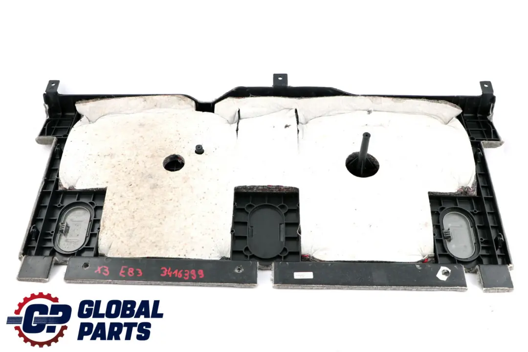 Front Section Boot Floor Carpet Trunk Liner Grey to BMW X3 Series E83 with Part number 7049043 BMW X3 Series E83 Front Section Boot Floor Carpet Trunk Liner Grey - SKU 3416399 - Part number 7049043
