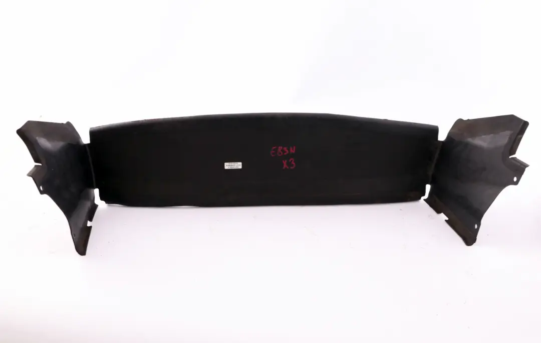 Guía Aire Suministro Radiador Cubierta Frontal Inferior para BMW X3 E83 LCI con número de pieza 3416419 BMW X3 E83 LCI Guía Aire Suministro Radiador Cubierta Frontal Inferior - SKU 3416419 - Número de pieza 3416419