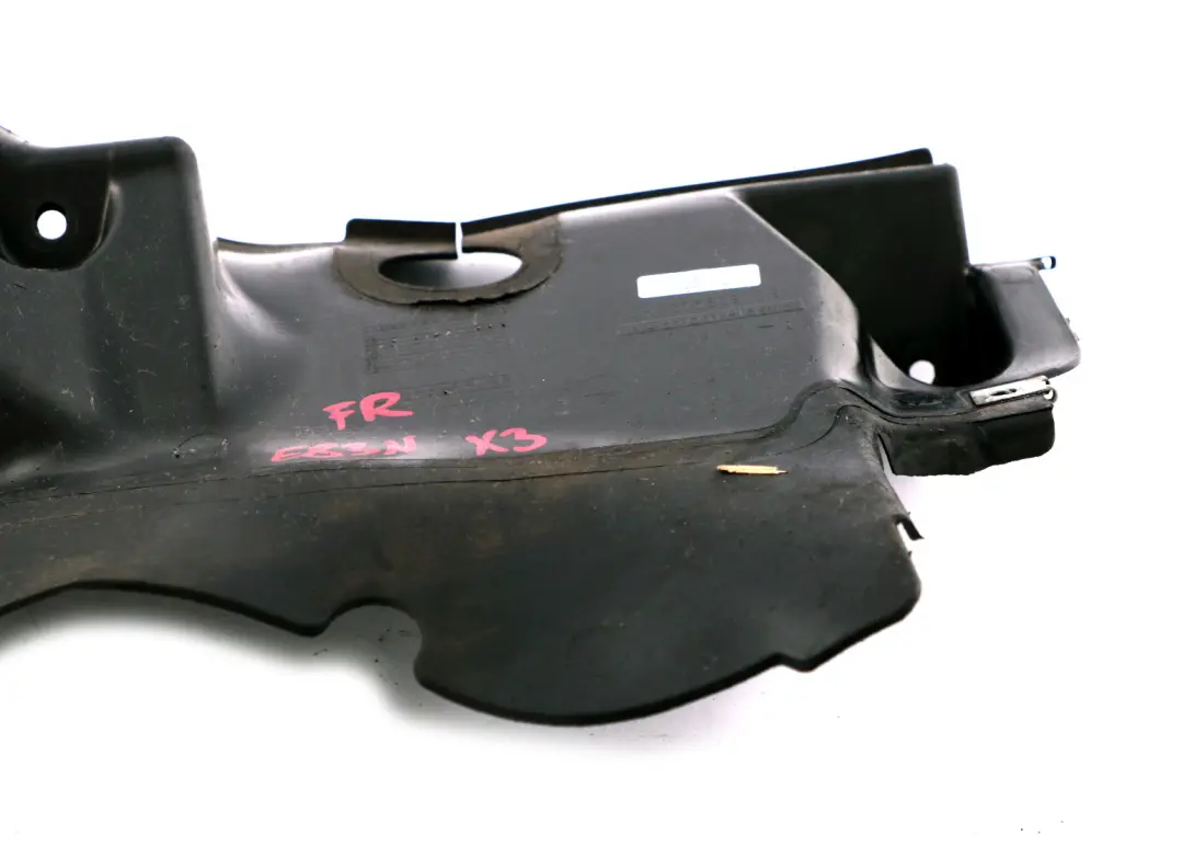 E83N Conducto De aire derecho Parachoques delantero para BMW E83 LCI con número de pieza 3416426 BMW E83 LCI E83N Conducto De aire derecho Parachoques delantero - SKU 3416426 - Número de pieza 3416426