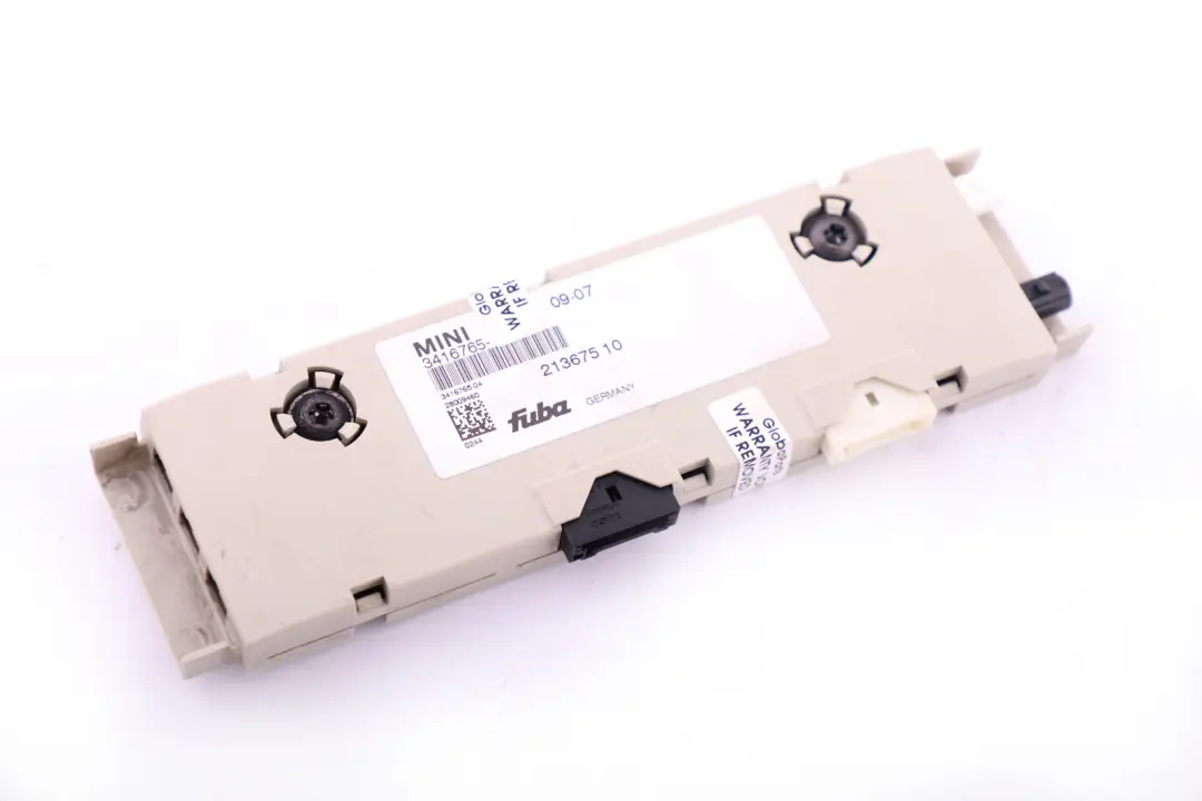 R56N Antenna Amplificatore Antenna Modulo Diversità per Mini Cooper One R56 con numero di parte 3416765 Mini Cooper One R56 R56N Antenna Amplificatore Antenna Modulo Diversità - SKU 3416765 - Numero di parte 3416765