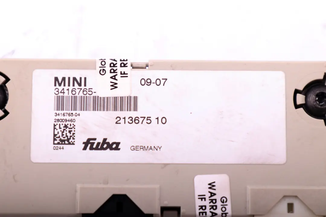 Mini Cooper One R56 R56N Antenna Amplifier Aerial Diversity Module - SKU 3416765 - Part number 3416765