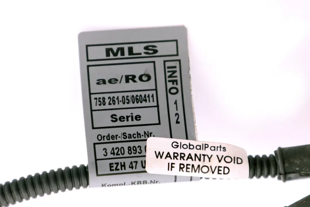 M47N2 Engine Wiring Loom Harness 3420893 to BMW X3 Series E83 2.0d Diesel with Part number 3417167 BMW X3 Series E83 2.0d Diesel M47N2 Engine Wiring Loom Harness 3420893 - SKU 3417167 - Part number 3417167