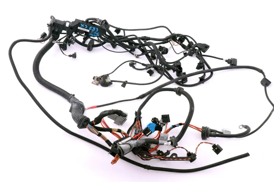 M47N2 Engine Wiring Loom Harness 3420893 to BMW X3 Series E83 2.0d Diesel with Part number 3417167 BMW X3 Series E83 2.0d Diesel M47N2 Engine Wiring Loom Harness 3420893 - SKU 3417167 - Part number 3417167