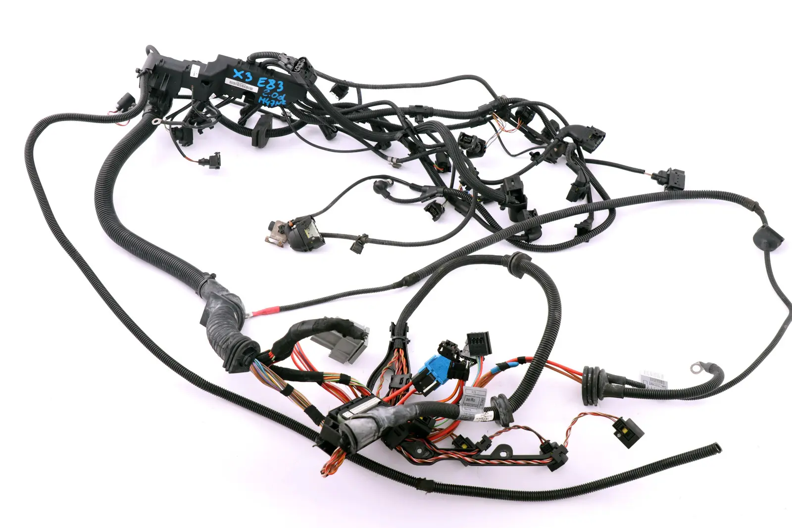 BMW X3 Series E83 2.0d Diesel M47N2 Engine Wiring Loom Harness 3417167 3420893