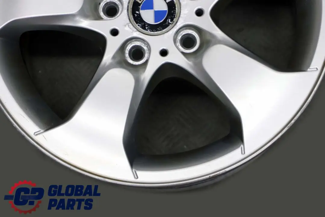 BMW X3 er E83 Silber Alufelge Alu Felge 17" Sternspeiche 204 ET:46 8J - SKU 3417393-1 - Teilenummer 3417393