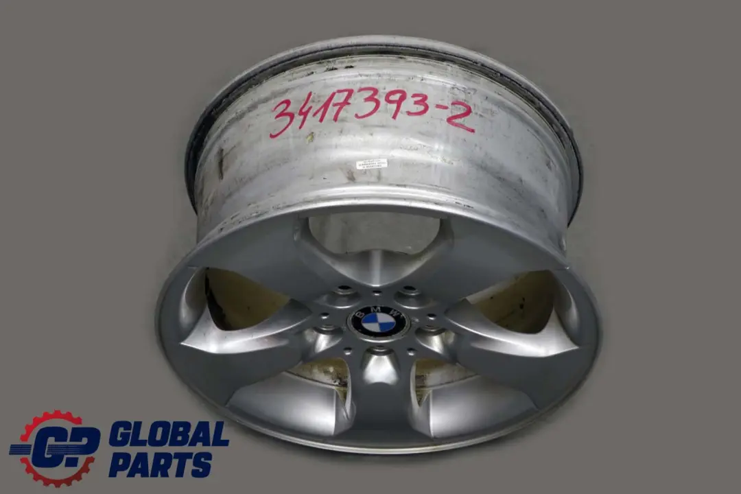 Alloy Wheel Rim 17" Star Spoke 204 ET:46 8J to BMW X3 Series E83 with Part number 3417393 BMW X3 Series E83 Alloy Wheel Rim 17" Star Spoke 204 ET:46 8J - SKU 3417393-2 - Part number 3417393