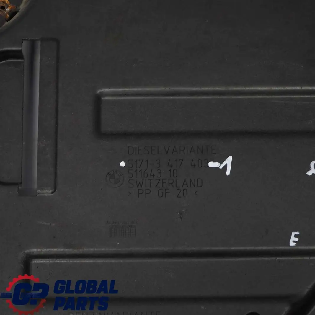 Serbatoio Carburante Destro Pannello Protezione Scudo Diesel per BMW X3 E83 con numero di parte 3417403 BMW X3 E83 Serbatoio Carburante Destro Pannello Protezione Scudo Diesel - SKU 3417403-1 - Numero di parte 3417403