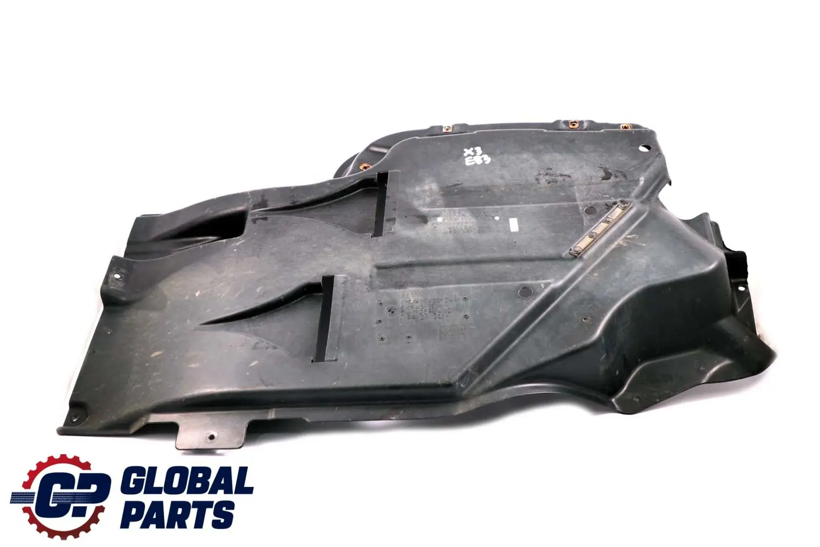 BMW X3 E83 E83N LCI Cubierta deposito escudo proteccion derecha 3417403