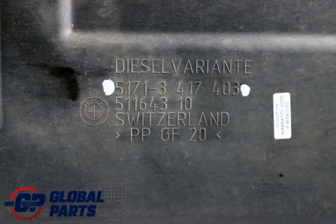Revetement Reservoir Droite Kraftstofftankschutz pour BMW X3 E83 LCI à propos du numéro de pièce 51473417403 BMW X3 E83 LCI Revetement Reservoir Droite Kraftstofftankschutz - SKU 3417403 - Numéro de pièce 51473417403