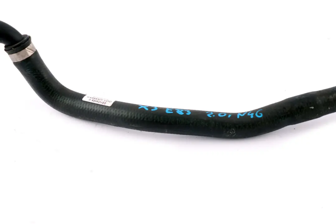 BMW X3 E83 2.0i N46 Manguera radiador refrigerante - SKU 3417583 - Número de pieza 3444479