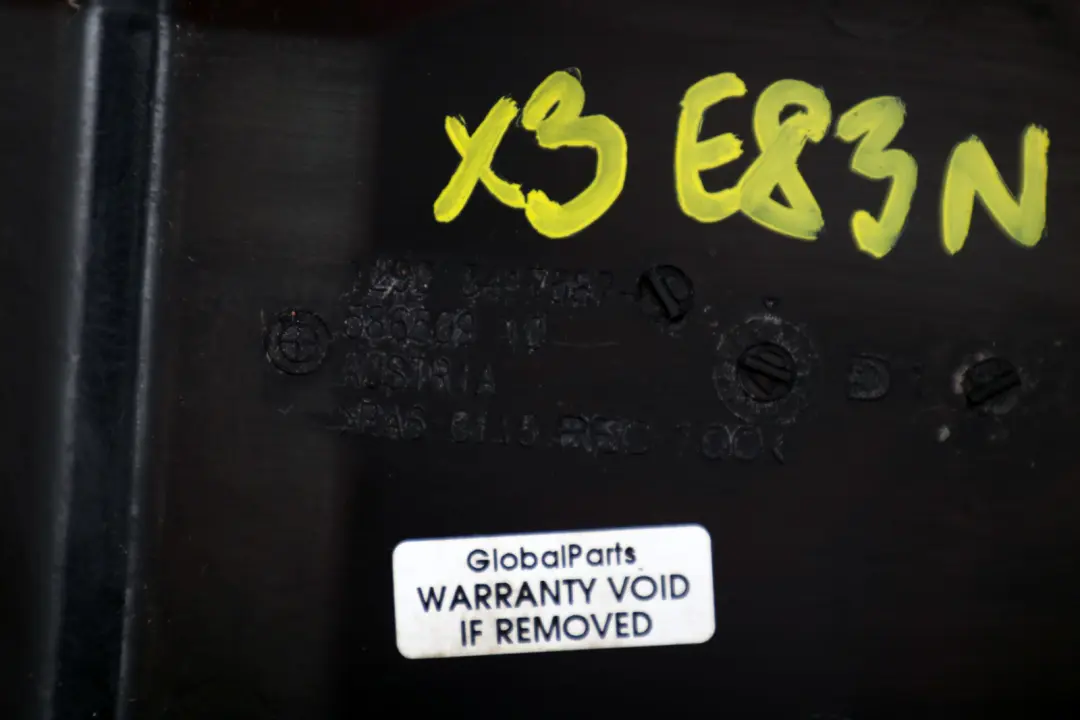 Reihe E83 LCI 2.5si 3.0si 3.0i N52N Abdeckung der Steuereinheit für BMW X3 mit Teilenummer 3417587 BMW X3 Reihe E83 LCI 2.5si 3.0si 3.0i N52N Abdeckung der Steuereinheit - SKU 3417587 - Teilenummer 3417587