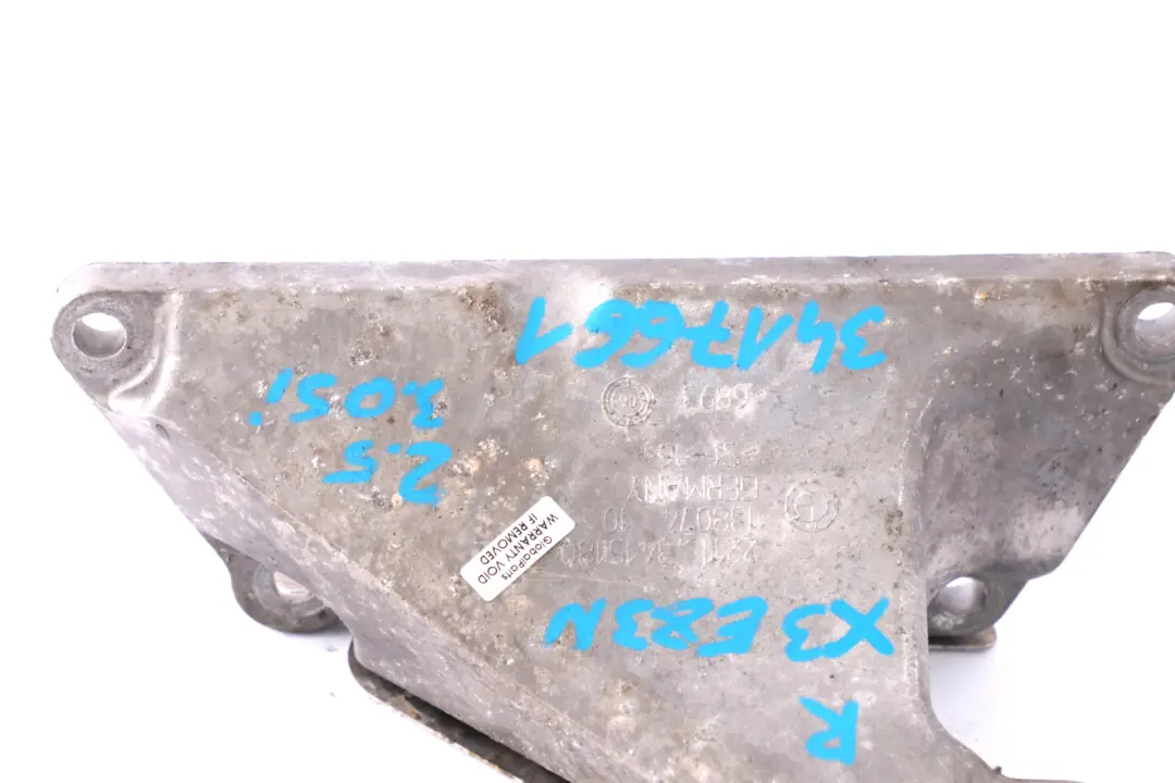 N52N Engine Supporting Mounting Bracket Right O/S 3415180 to BMW X3 E83 LCI with Part number 3417661 BMW X3 E83 LCI N52N Engine Supporting Mounting Bracket Right O/S 3415180 - SKU 3417661 - Part number 3417661