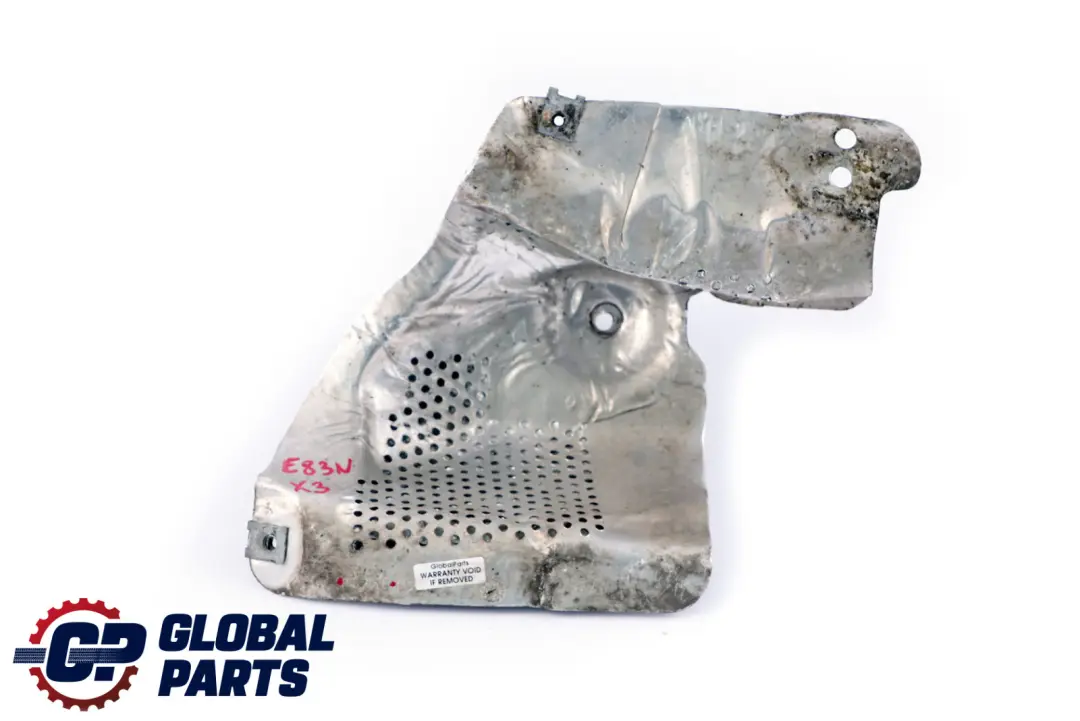 Heat Insulator Silencer to BMW X3 Series E83 LCI Rear with Part number 3417962 BMW X3 Series E83 LCI Rear Heat Insulator Silencer - SKU 3417962 - Part number 3417962