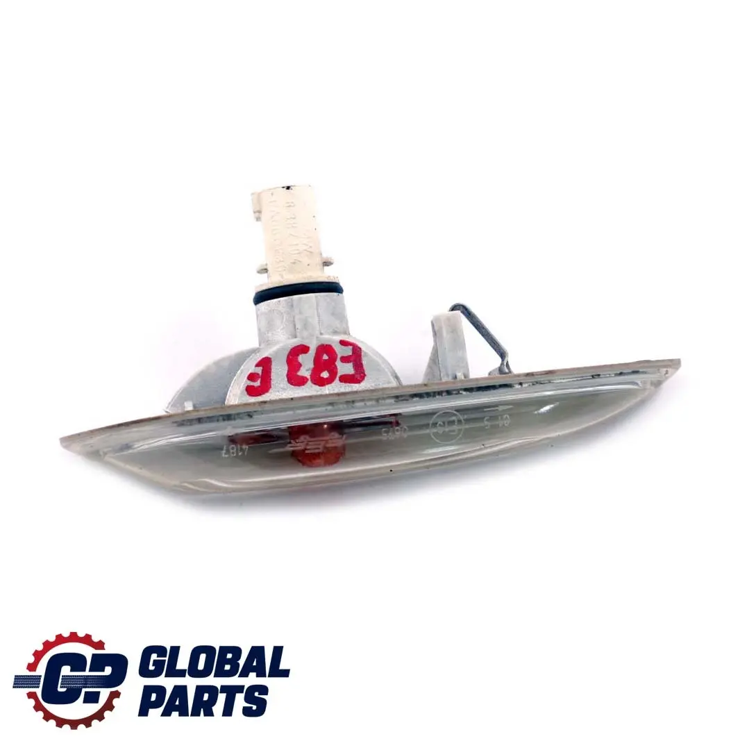Clignotant Latéral Supplémentaire Blanc Gauche pour BMW X3 E83 à propos du numéro de pièce 3418447 BMW X3 E83 Clignotant Latéral Supplémentaire Blanc Gauche - SKU 3418447-1 - Numéro de pièce 3418447