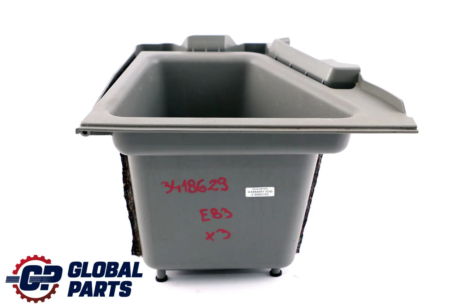 BMW E83 Maletero Tapa Compartimento Bandeja Derecha Gris 3403537