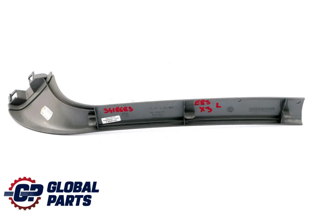 BMW X3 E83 Coffre bagages couvercle panneau garniture gauche gris 3330861 - SKU 3418683 - Numéro de pièce 3418683