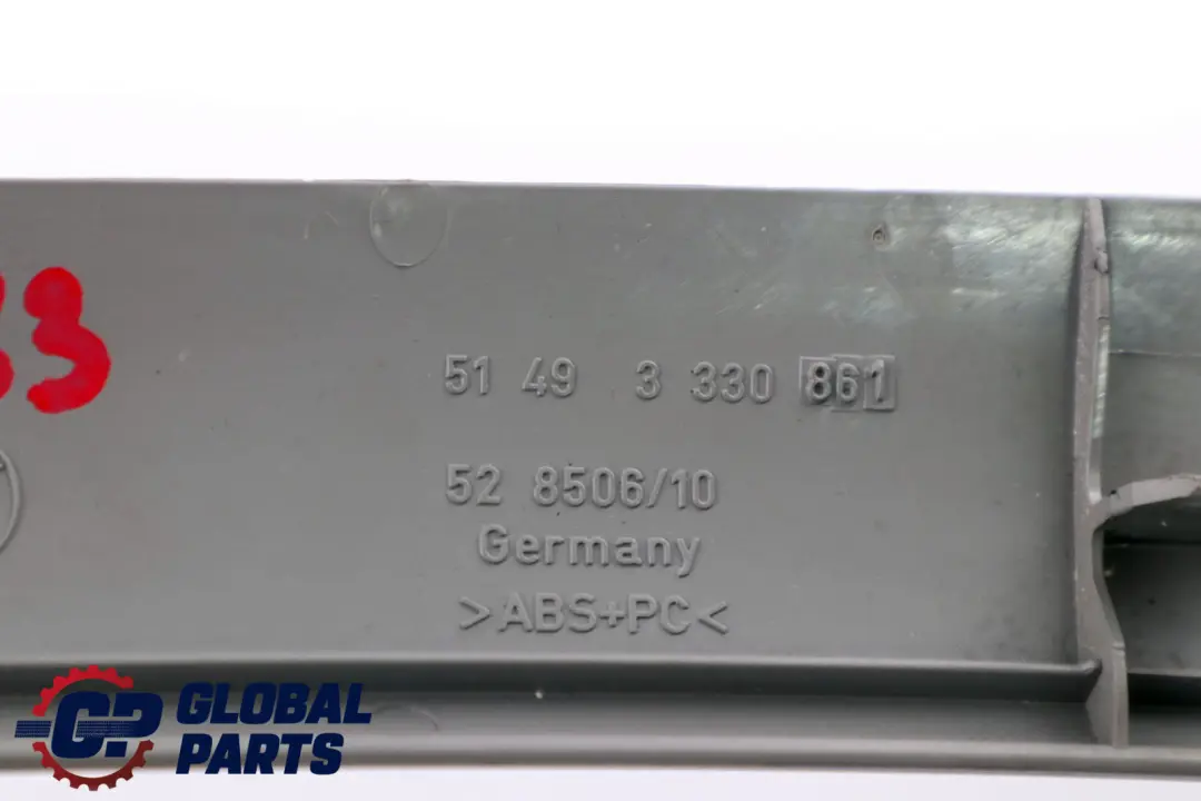 BMW X3 E83 Coperchio Del Bagagliaio Sinistro Trim Panel Grigio 3330861 - SKU 3418683 - Numero di parte 3418683
