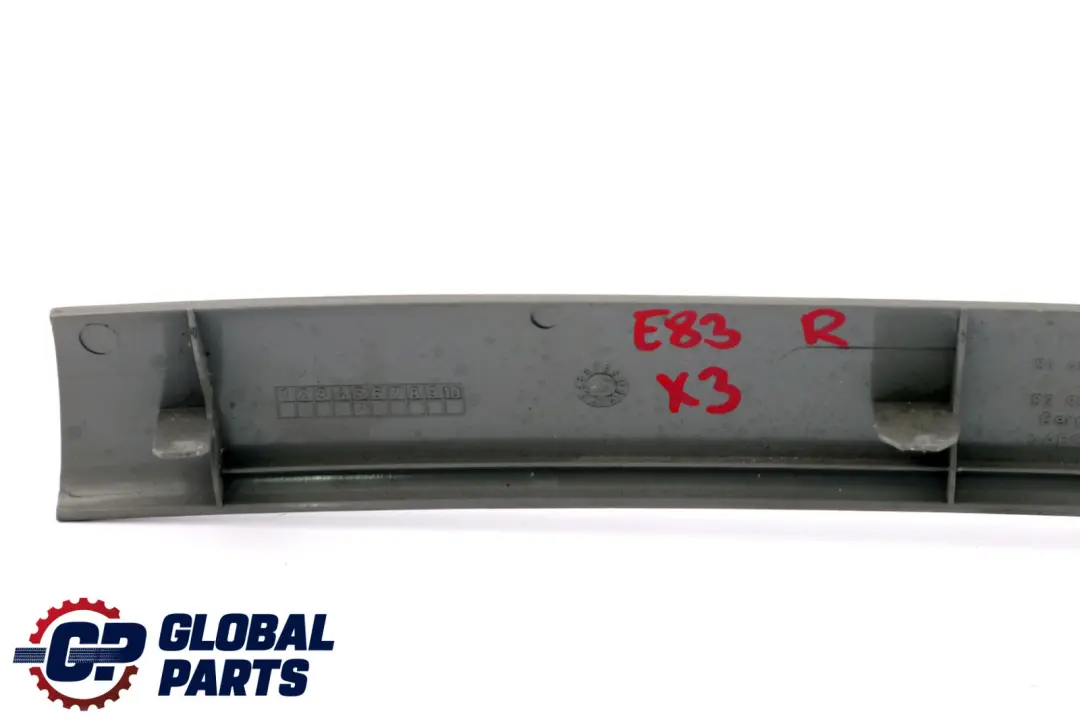 Coperchio Bagagliaio Destro Trim Panel Grigio 3330862 per BMW X3 E83 con numero di parte 3418684 BMW X3 E83 Coperchio Bagagliaio Destro Trim Panel Grigio 3330862 - SKU 3418684 - Numero di parte 3418684