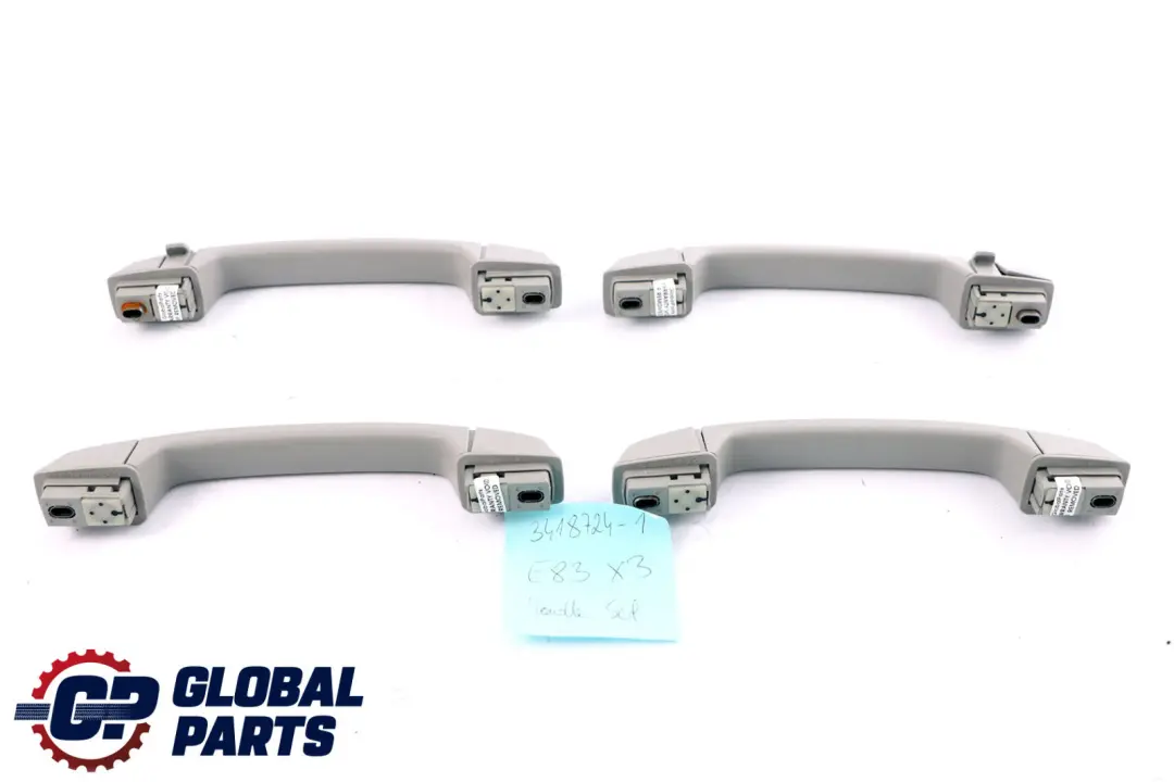 BMW X3 E83 Set Maniglie Passeggero Interno Davanti SX Destra Grigio - SKU 3418724-1 - Numero di parte 3418724
