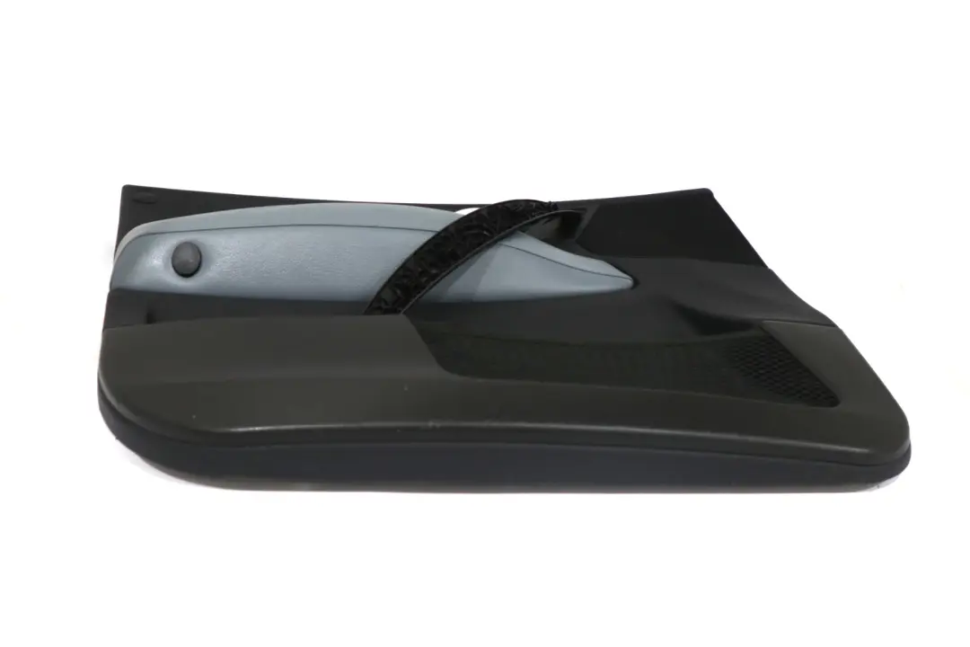 BMW X3 Series E83 Front Left N/S Door Card Lining Leather Black Grey Blue - SKU 3418841 - Part number 3418841