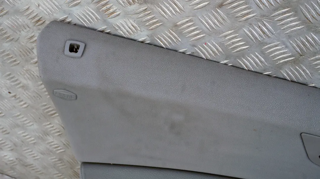 BMW X3 Series E83 Front Left N/S Door Card Lining Leather Ambiente Grau Grey - SKU 3418847 - Part number 3418847