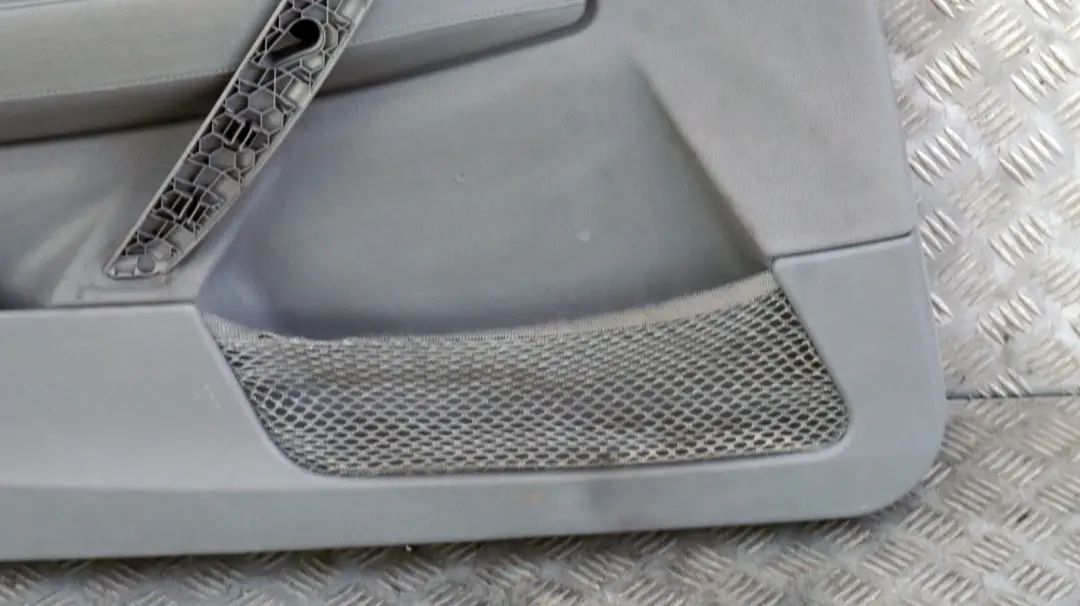 BMW X3 Series E83 Front Left N/S Door Card Lining Leather Ambiente Grau Grey - SKU 3418847 - Part number 3418847