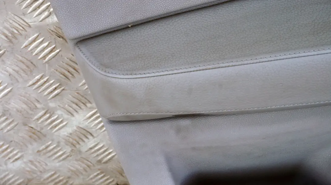 BMW X3 Series E83 Front Left N/S Door Card Lining Leather Ambiente Grau Grey - SKU 3418847 - Part number 3418847