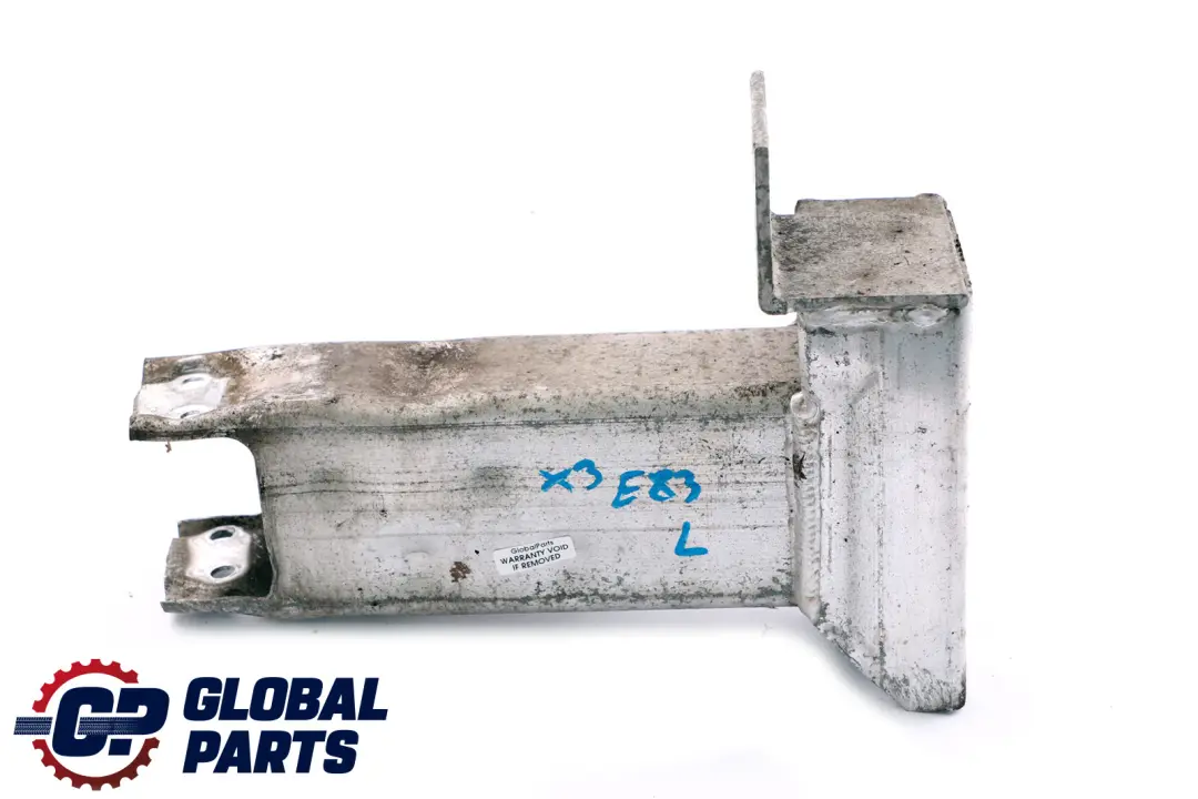 Delantero Izquierdo Parachoques Cara Barra Soporte Crash Box 3439733 para BMW E83 con número de pieza 3419957 BMW E83 Delantero Izquierdo Parachoques Cara Barra Soporte Crash Box 3439733 - SKU 3419957 - Número de pieza 3419957