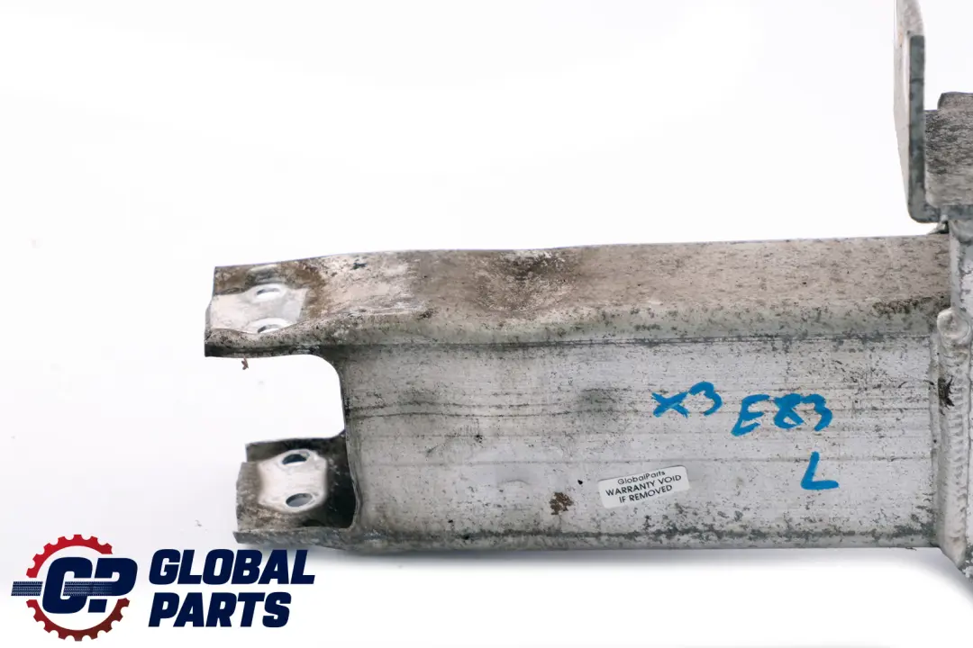 Front Left N/S Bumper Face Bar Bracket Crash Box 3439733 to BMW X3 E83 with Part number 3419957 BMW X3 E83 Front Left N/S Bumper Face Bar Bracket Crash Box 3439733 - SKU 3419957 - Part number 3419957
