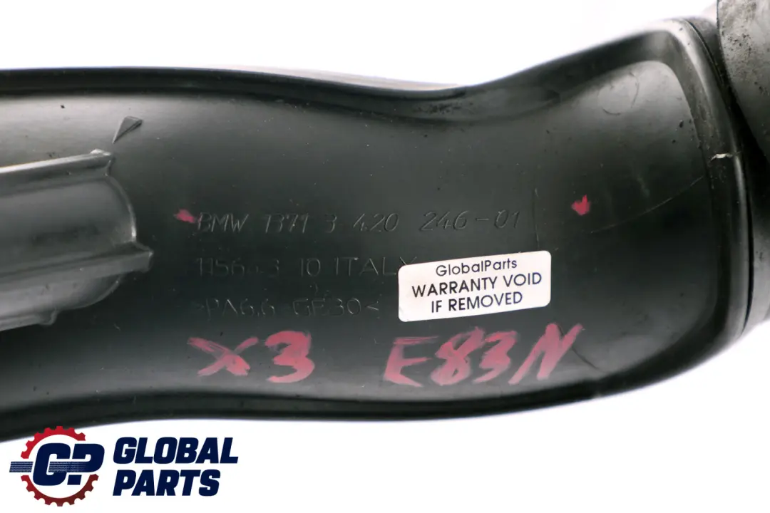 BMW E83 LCI Diesel M57N2 Turbo Ansaugschalldämpfer Luftrohr Schlauch - SKU 3420246 - Teilenummer 3420246